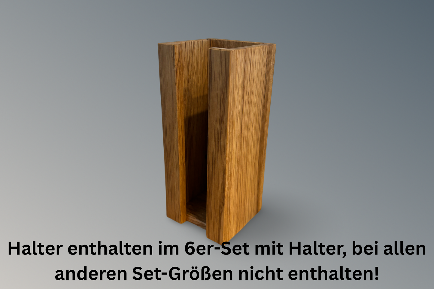 Aufbewahrung für Serviettenringe und Eierbecher