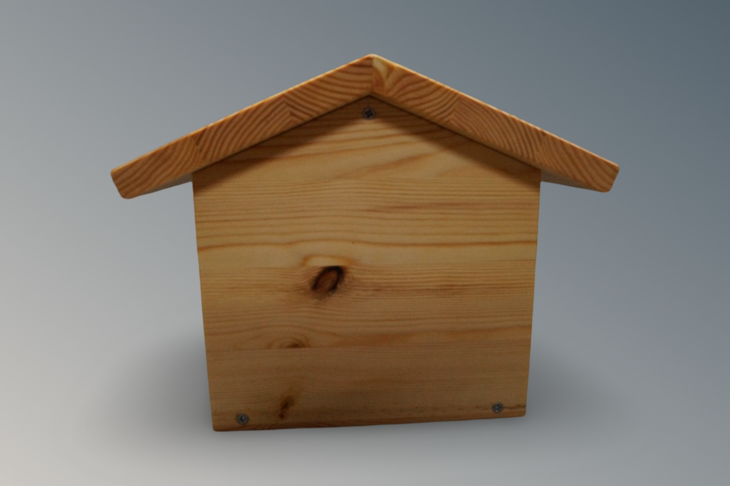 Seitenansicht Eichhörnchenfutterhaus