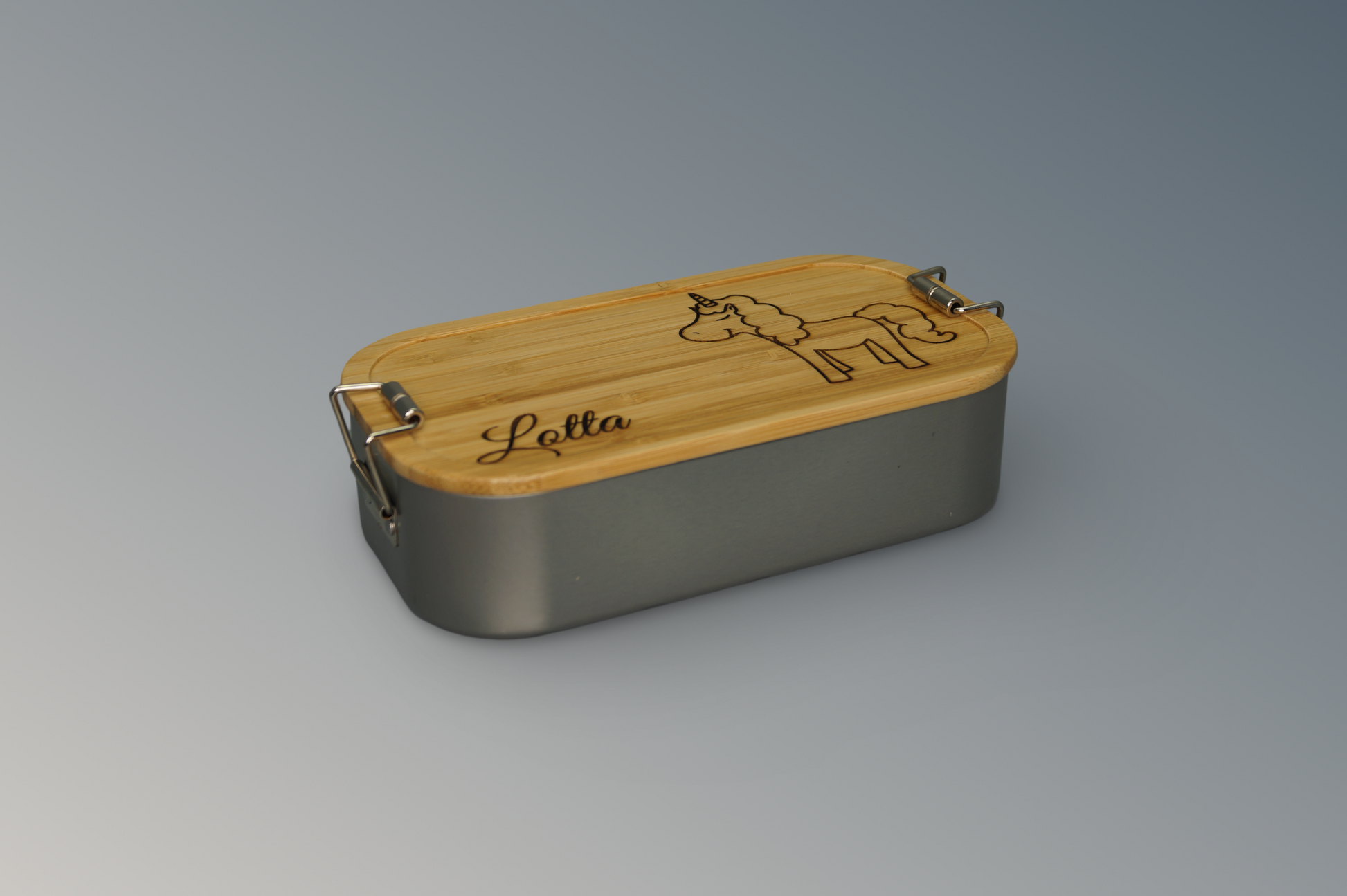 Brotdose mit Gravur