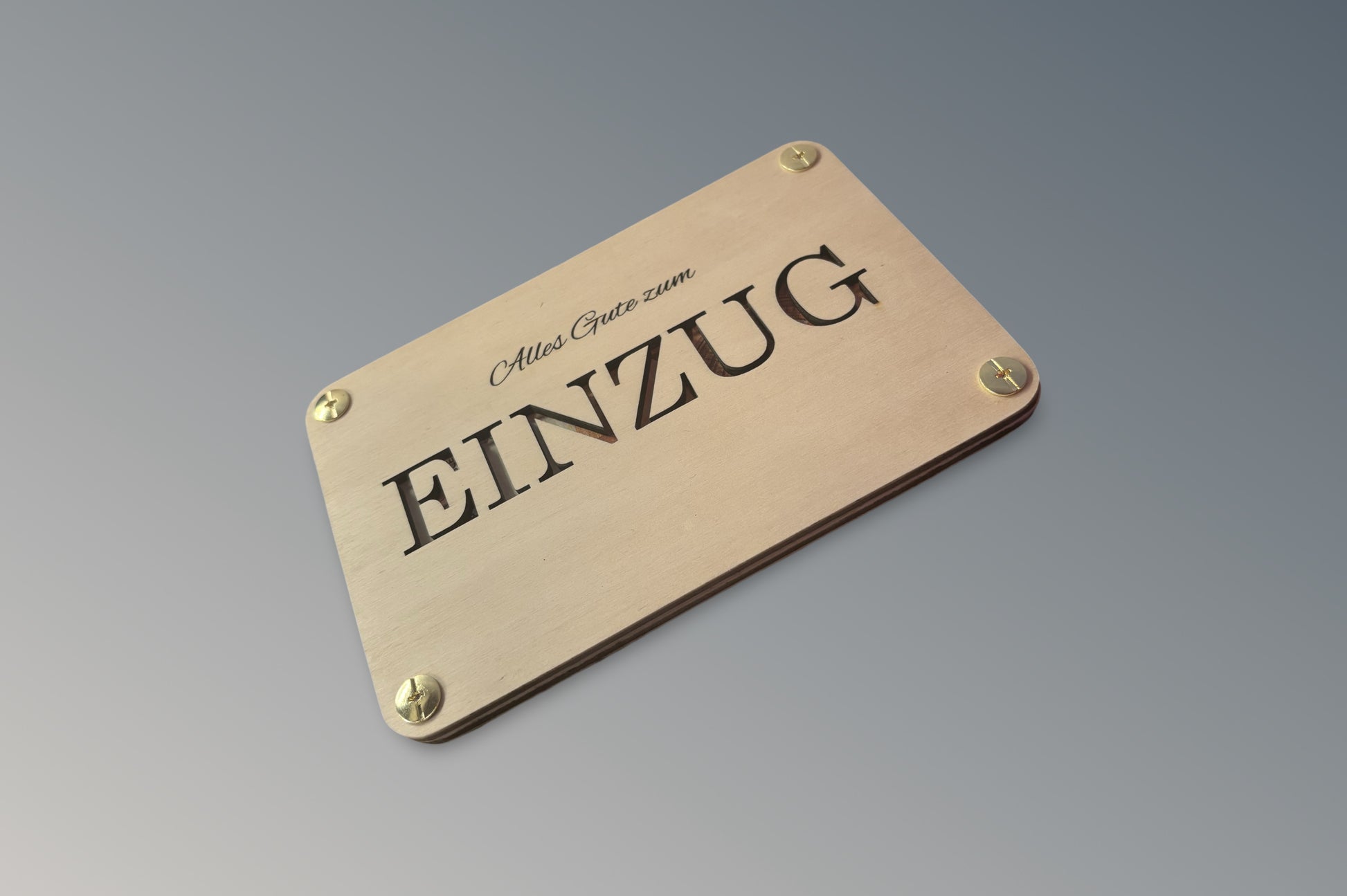 Geschenkkarte Alles Gute zum Einzug