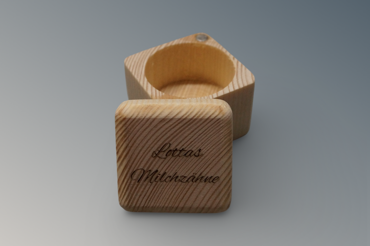 Offene Milchzahndose