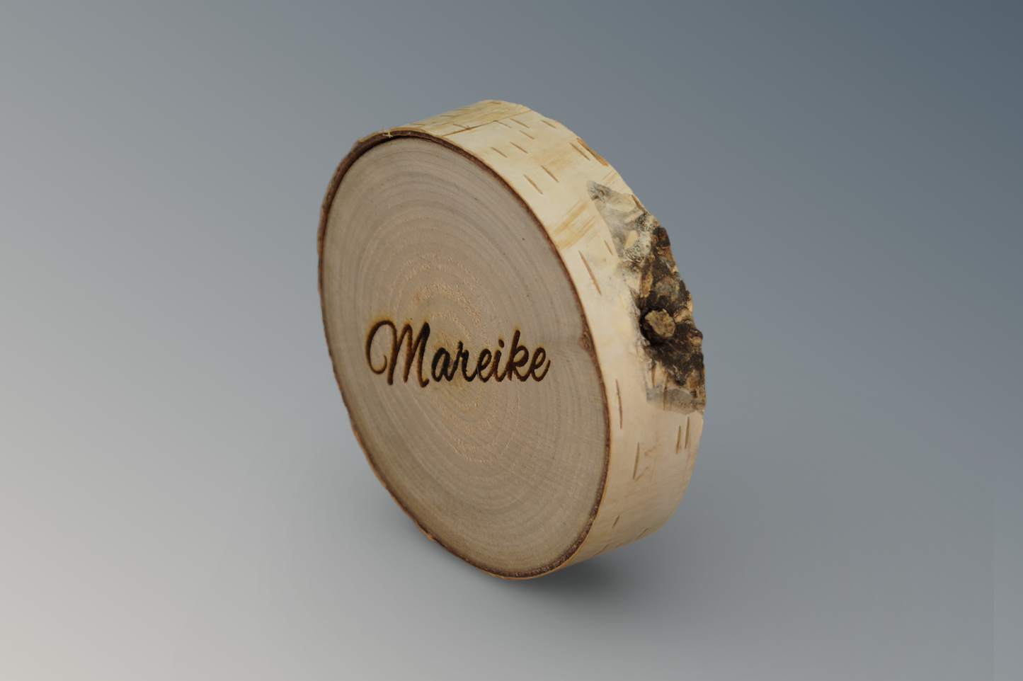 Platzkarte aus Birke