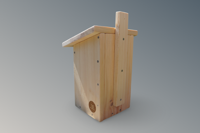 Rückseite Nistkasten